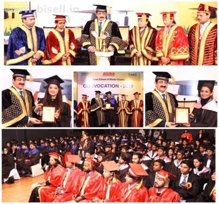 Convocation of ASMS School of Journalism at Marwah Studios