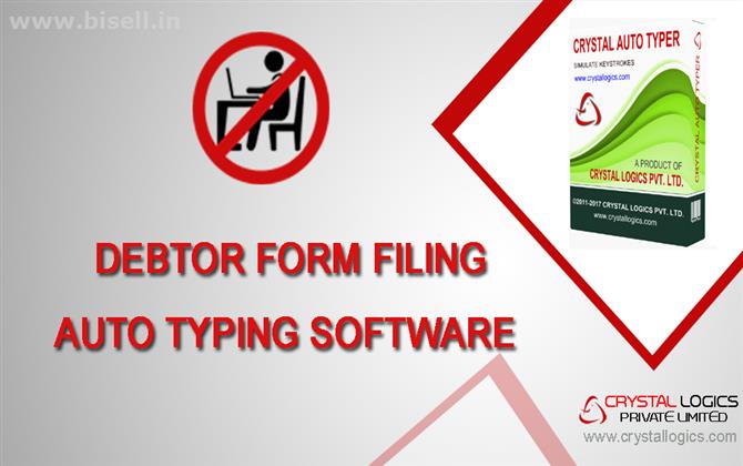 Debtor form filing auto typing software - crystal auto typer