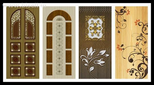 Decorative Door Skin Papers and Decorative Door Stickers