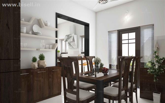 Dining Room interiors in Kochi