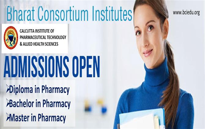 diploma in pharmacy in West Bengal, Bachelor of Pharmacy in Kolkata