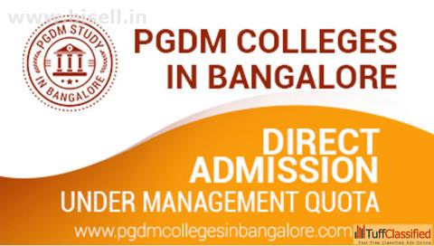 Direct Admission in Best Colleges for PGDM Bangalore | Contact US