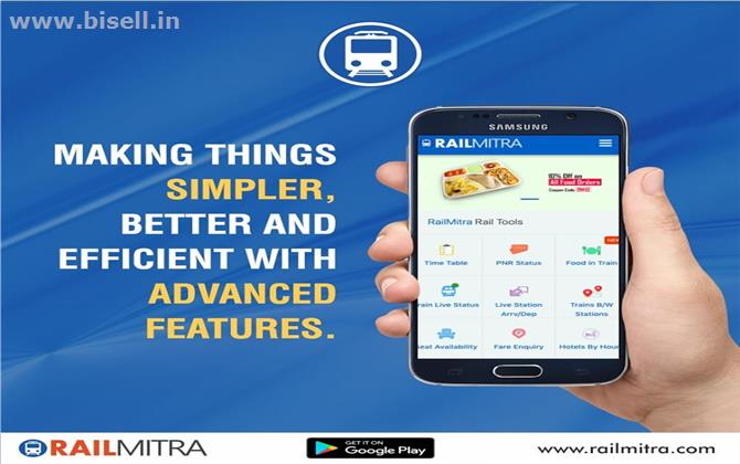 Do you know RailMitra is the one of the best food deliver in train?