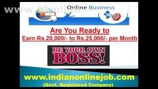 Earn Rs.30000 - every month from home - Simple Data Entry Jobs & Copy Paste Jobs