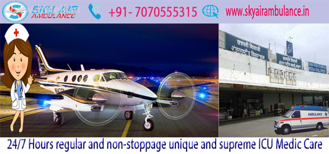 Easy Call Booking with Sky Air Ambulance from Mumbai to Delhi