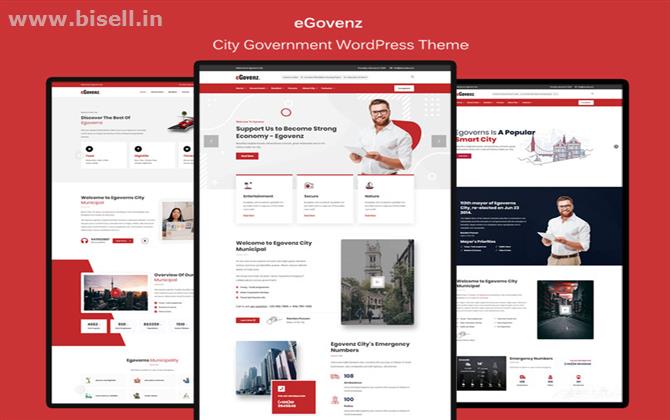 eGovenz - City Government WordPress Theme by zozothemes