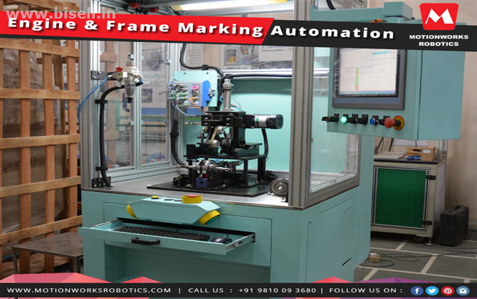 Engine & Frame Marking Automation Manufacturer in Haryana,India