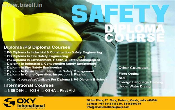 Fire & Safety Engineering Diploma & PG Diploma courses