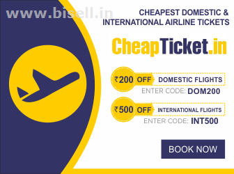 Flat Rs. 500 Off on International Flights. Booking at www.cheapticket.in