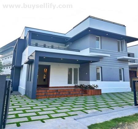 For Sale: 3 BHK New Double-Storey Home in Chowwara, Aluva