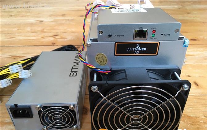 Forsale: Bitmain Antminer A3 Blake2b 815GH s Miner ASIC with PSU