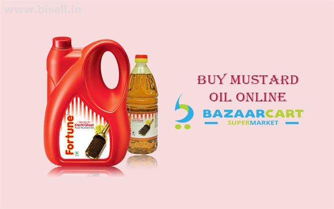 Fortune Kachi Ghani Mustard Oil Online at Bazaarcart