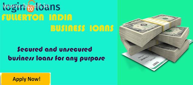 Fullerton India Business Loans, Apply for Fullerton India Business Loan in India  - Logintoloans