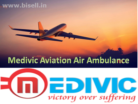 Get 365 Days ICU Emergency Medivic Aviation Air Ambulance Kolkata with ICU Medical Team