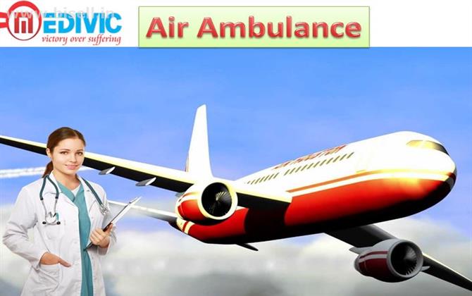 Get Air Ambulance Service by Medivic Aviation in Dibrugarh