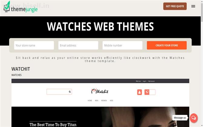 Get Free watchit Website Templates Online for Business From ThemeJungle