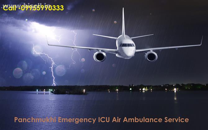 Get Low-Cost Air Ambulance Service from Kolkata to Delhi