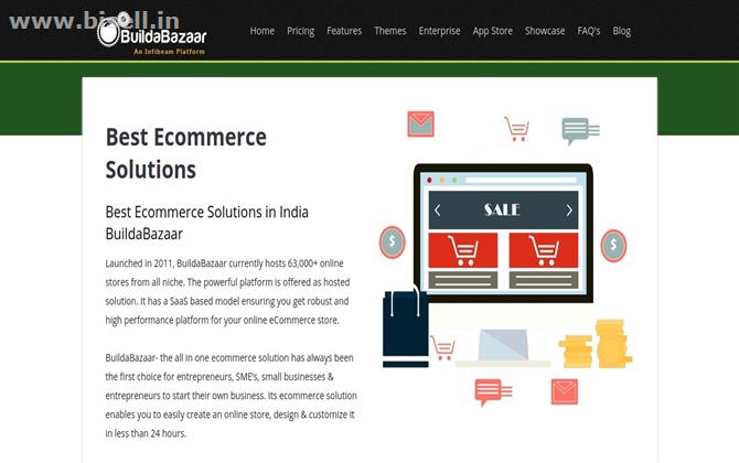 Get the best Ecommerce Solutions Online at Buildabazaar!