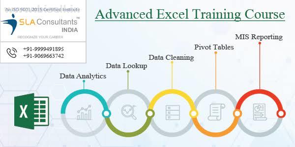 Get To Learn Advanced Excel Training Course in Gurgaon from Most Trusted Institute - SLA Consultants Gurgaon