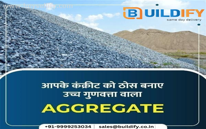 High-Quality Crushed Stone Aggregates by Buildify