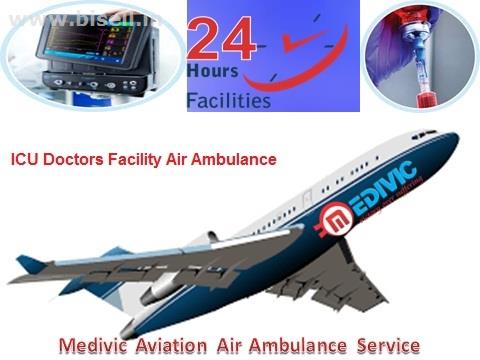 Hire Medivic Aviation Air Ambulance Patna to Delhi at the Possible Low Price