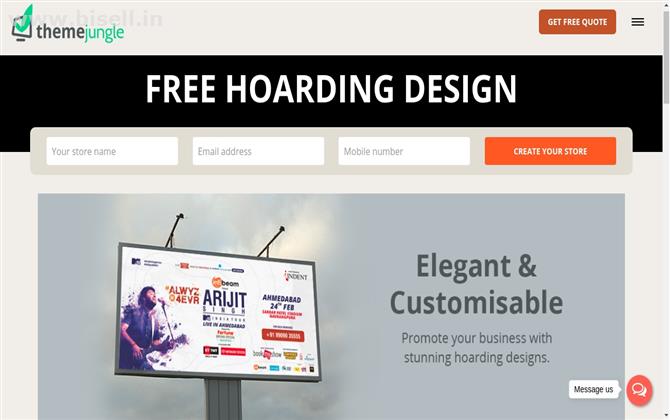 Hoarding Board Designs For Your E-Commerce Store