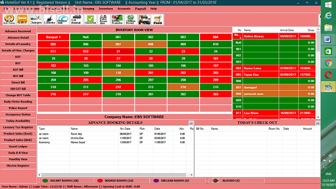 Hotel Software, Restaurant Software, Software for Resorts