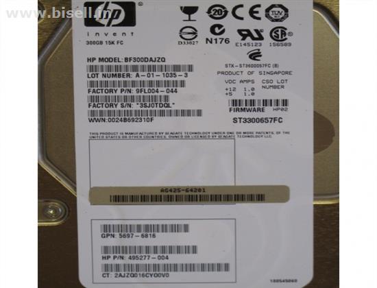 HP BF300DAJZQ 300GB 15K FC HDD