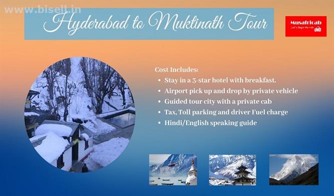 Hyderabad to Muktinath Tour Package, Muktinath tour from to Hyderabad