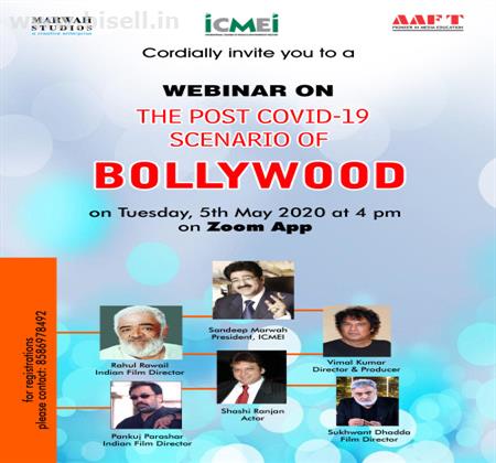 ICMEI Webinar on Effect of Covid 19 On Indian Cinema