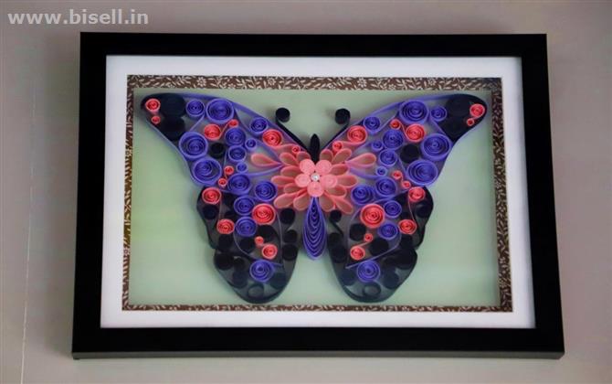 Innovative gifts for home decor Abstract Butterfly art work Aadhi Creation