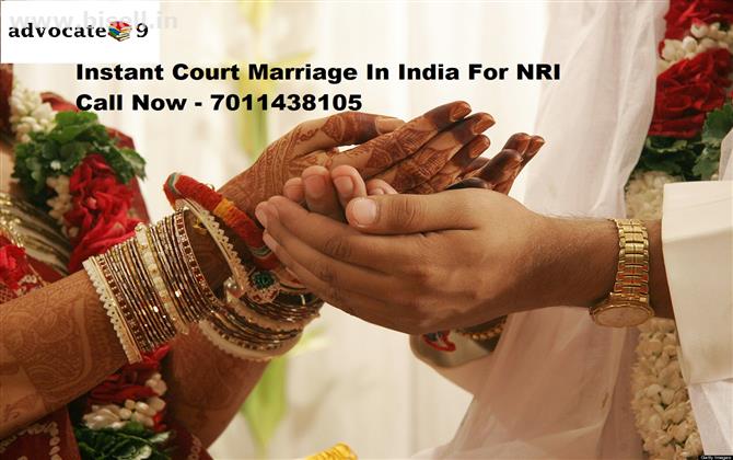 Instant Court Marriage In India For NRI