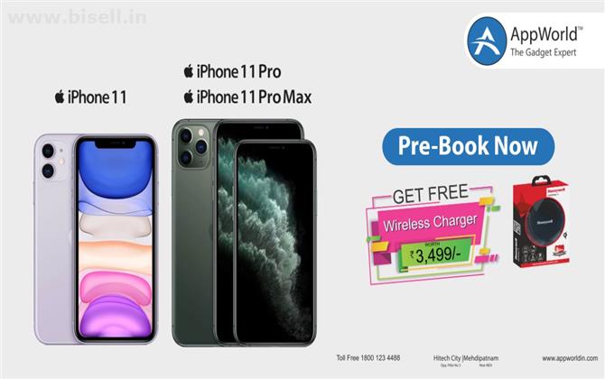 iPhone 11, iPhone 11 pro available for pre-Booking Now at AppWorld