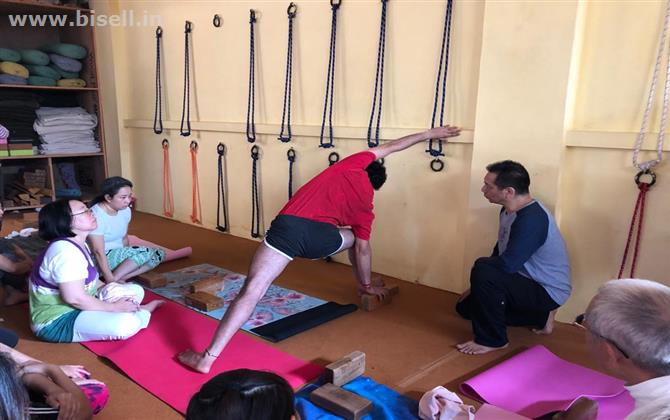 Iyengar Yoga In Rishikesh, India