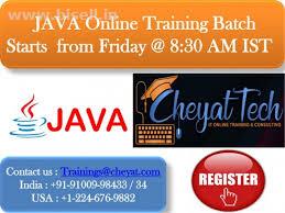 Java Online Training - On Job Support - Cheyat Technologies