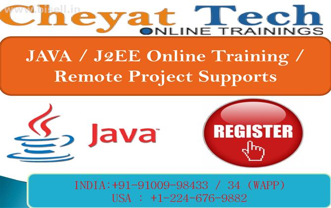 Java Online Training - On Job Support - Cheyat Technologies