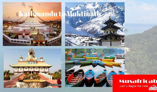 Kathmandu to Muktinath Tour by flight, Kathmandu Pokhara  Muktinath Tour