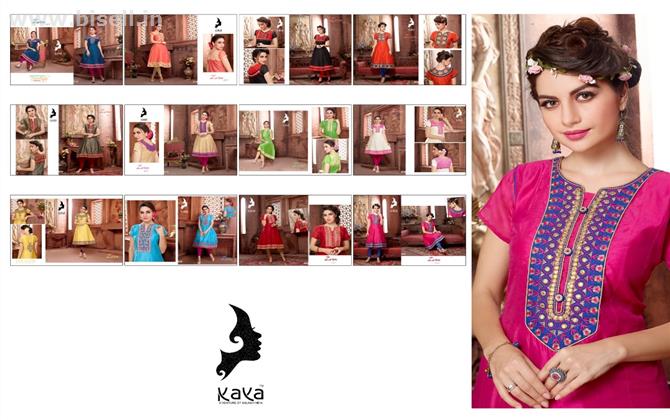 KAYA ZORA VOL 5 WHOLESALE ANARKALI KURTIS