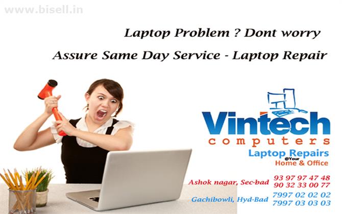 Laptop broken body, we can repair it - laptop repair service in Hyderabad(awho colony) 9397974748