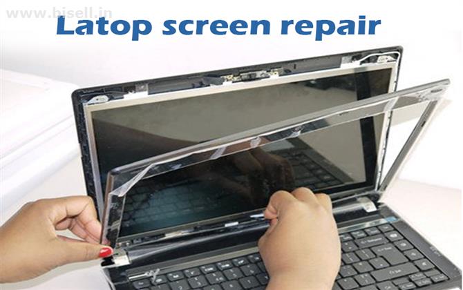 Laptop broken body, we can repair it - laptop repair service in Hyderabad