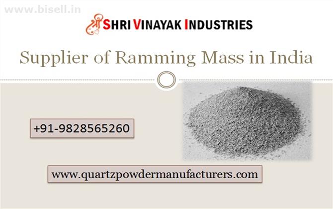 Leading Supplier of Ramming Mass in India UAE Shri Vinayak Industries