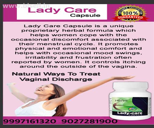 Leucorrhea Treatment with lady care herbal capsule