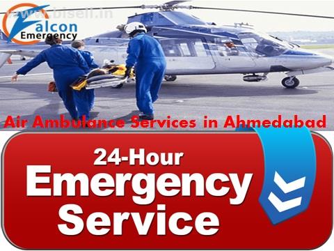 Low-Cost Medical Facility by Falcon Emergency Air Ambulance Services in Ahmedabad