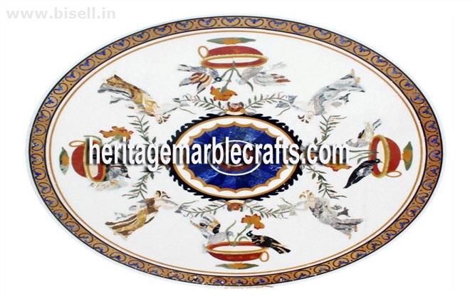 Marble table top exporter in Agra