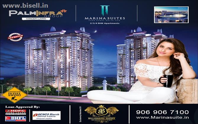 Marina Suites ultra-luxurious Ghaziabad | Call 906 906 7100