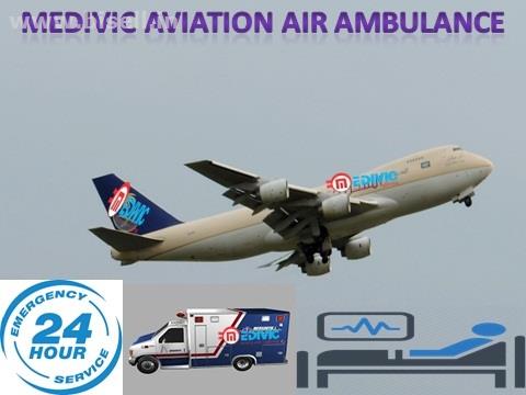 Medivic Aviation Air Ambulance from Kolkata to Chennai with full ICU Setups