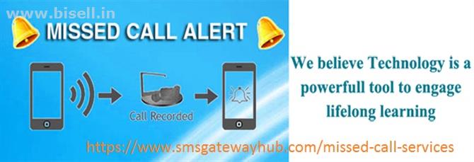 Miss call alert service provider | miss call pricing | SMSGATEWAYHUB, India