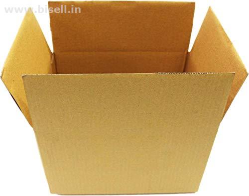 Mittal Packers 5 Ply Brown Corrugated Boxes (12.25 X 7.5 X 6.25 Inches) - Pack of 25