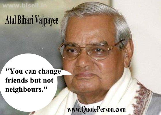 Most Popular Atal Bihari Vajpayee Quotes| Quoteperson