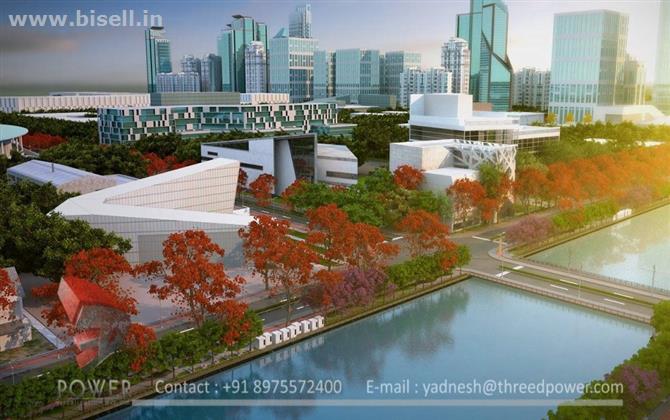 Narendra Modi Smart City Concept By 3D Power